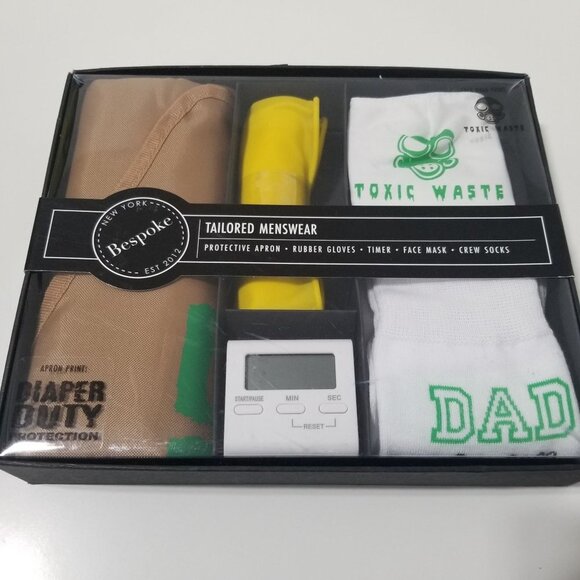 NWT BESPOKE Tailored Menswear Dad Gift Diaper Duty - Picture 3 of 5